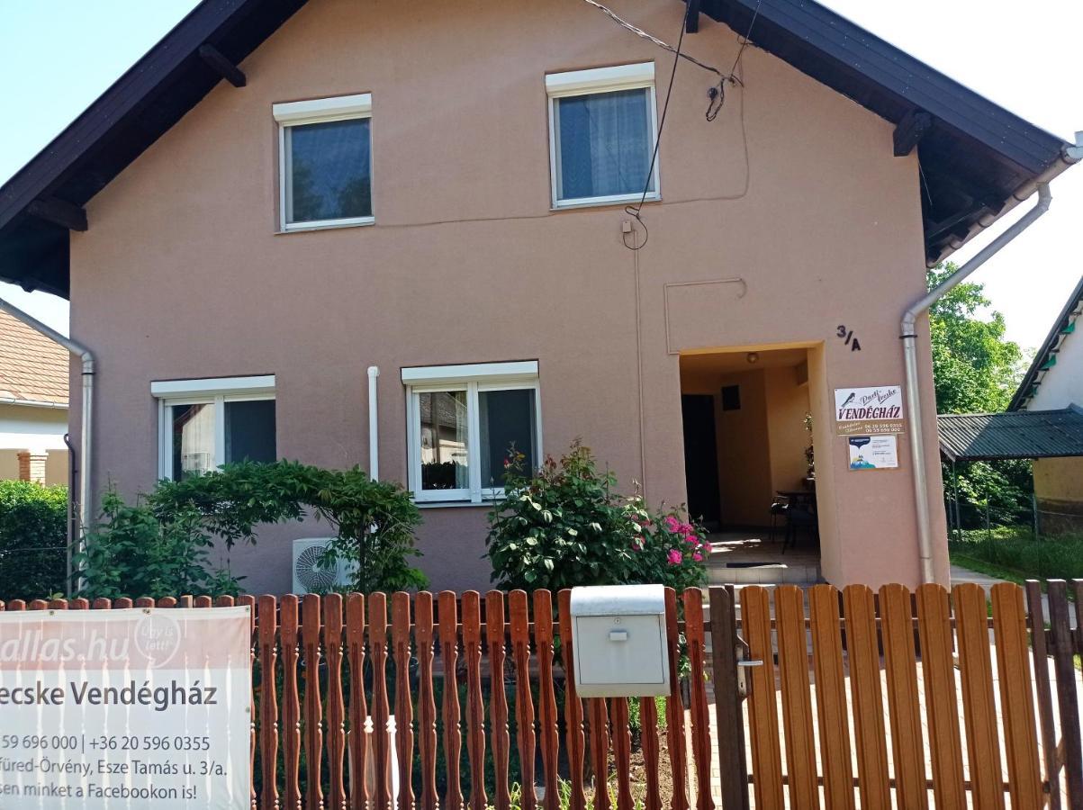 Partifecske Vendégház Tiszafüred Extérieur photo